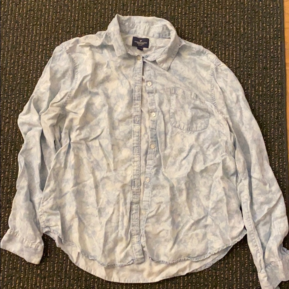 Clouded button up
